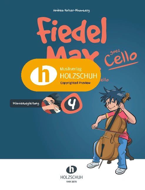 Fiedel Max goes Cello 4 Klavierbegleitung
